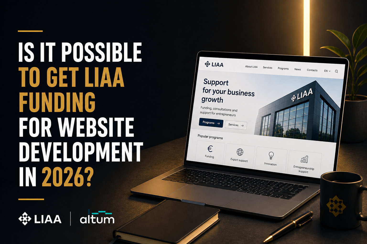 Can You Get LIAA Funding for Website Development in Latvia in 2026?