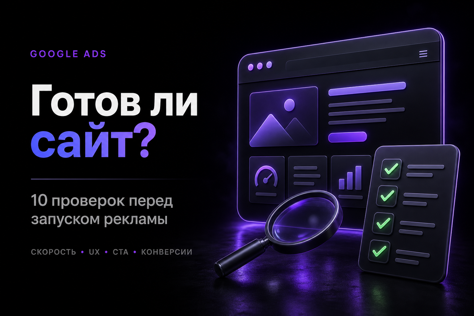 Как понять, что ваш сайт готов к рекламе